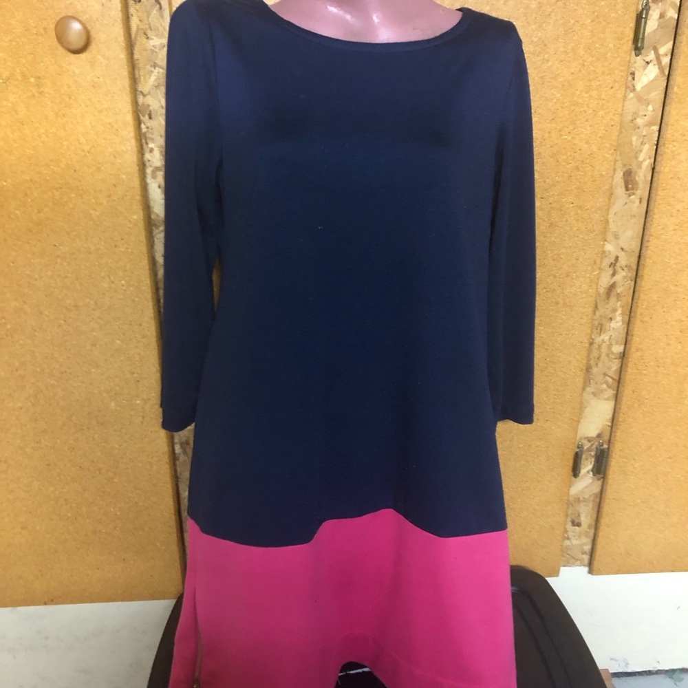 Colorblock dress- cute and cozy for winter!
